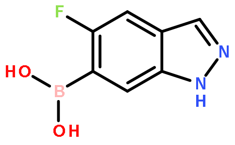 5-fluoro-1H-indazol-6-yl-6-boronic acid