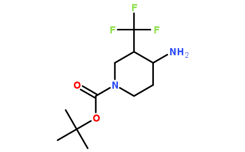 4-Amino-3-trifluoromethyl-piperidine-1-carboxylic acid tert-butyl ester