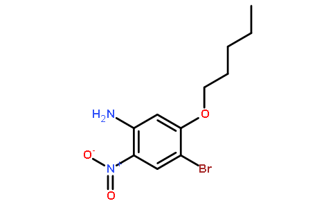 4-Bromo-2-nitro-5-(pentyloxy)aniline