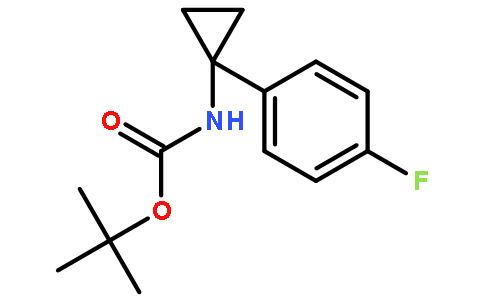 tert-Butyl (1-(4-fluorophenyl)cyclopropyl)carbamate
