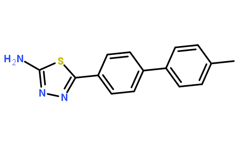 5-(4'-Methyl-[1,1'-biphenyl]-4-yl)-1,3,4-thiadiazol-2-amine