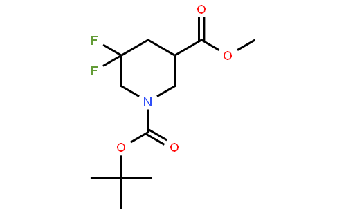 1-tert-Butyl 3-methyl 5,5-difluoropiperidine-1,3-dicarboxylate
