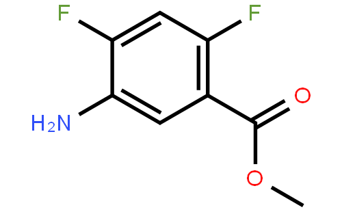 5-氨基-2,4-二氟苯甲酸甲酯