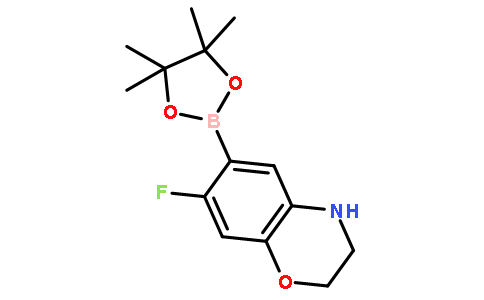 7-FLUORO-6-(4,4,5,5-TETRAMETHYL-1,3,2-DIOXABOROLAN-2-YL)-3,4-DIHYDRO-2H-BENZO[B][1,4]OXAZINE