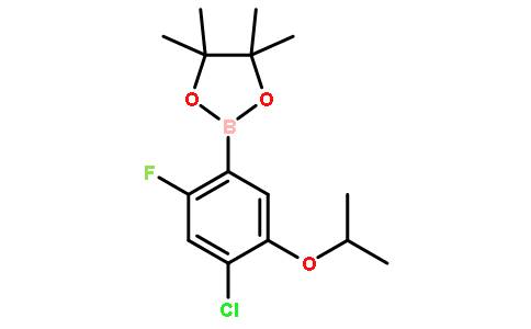 2-(4-Chloro-2-fluoro-5-isopropoxyphenyl)-4,4,5,5-tetramethyl-1,3,2-dioxaborolane