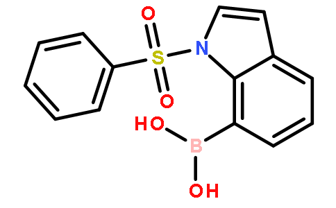 1-苯磺酰基-1H-吲哚-7-硼酸