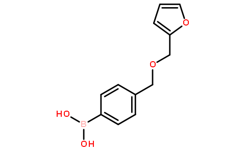 (4-((Furan-2-ylmethoxy)methyl)phenyl)boronic acid