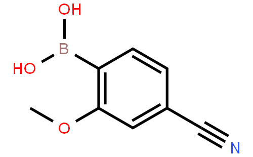 4-氰基-2-甲氧基苯硼酸