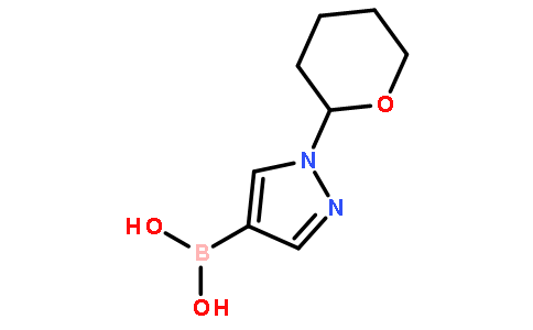 1-(TETRAHYDRO-2H-PYRAN-2-YL)PYRAZOLE-4-BORONIC ACID