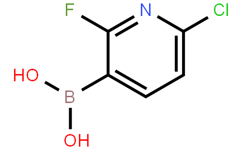 6-氯-2-氟吡啶-3-硼酸