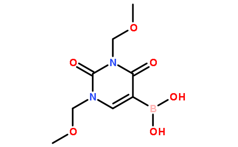 (1,3-Bis(methoxymethyl)-2,4-dioxo-1,2,3,4-tetrahydropyrimidin-5-yl)boronic acid