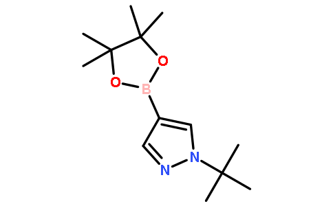 1-(tert-Butyl)-4-(4,4,5,5-tetramethyl-1,3,2-dioxaborolan-2-yl)-1H-pyrazole