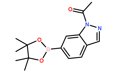 1-(6-(4,4,5,5-Tetramethyl-1,3,2-dioxaborolan-2-yl)-1H-indazol-1-yl)ethanone