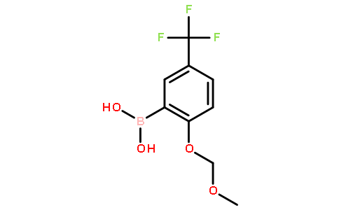 2-甲氧基甲氧基-5-(三氟甲基)苯硼酸