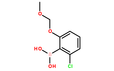 (2-氯-6-(甲氧基甲氧基)苯基)硼酸