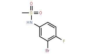 N-(3-溴-4-氟苯基)甲磺酰胺