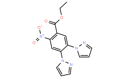 Ethyl 2-Nitro-4,5-di(1-pyrazolyl)benzoate