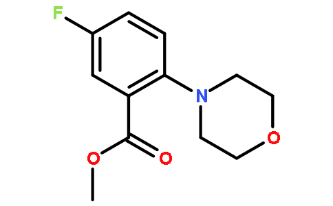 methyl 5-fluoro-2-morpholinobenzoate