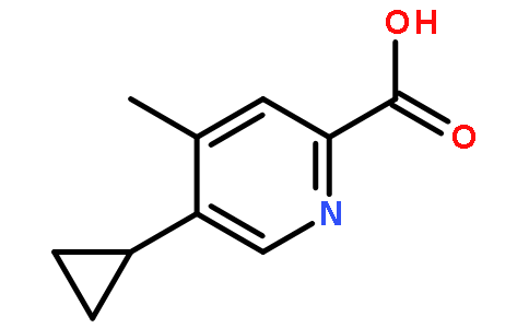 2-Pyridinecarboxylic acid, 5-cyclopropyl-4-methyl-