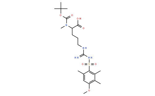 Boc-N-Me-Arg(Mtr)-OH