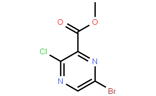 Methyl 6-broMo-3-chloropyrazine-2-carboxylate