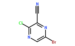 6-Bromo-3-chloropyrazine-2-carbonitrile