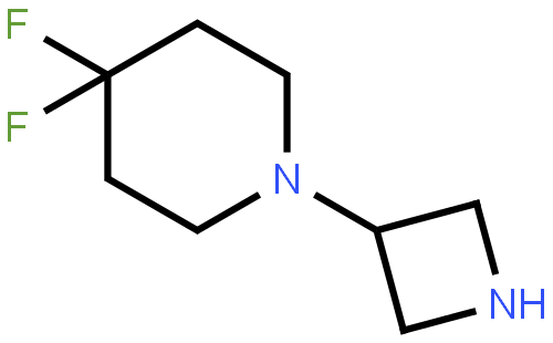 1-(Azetidin-3-yl)-4,4-difluoropiperidine