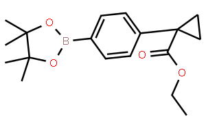 Ethyl 1-(4-(4,4,5,5-tetramethyl-1,3,2-dioxaborolan-2-yl)phenyl)cyclopropanecarboxylate