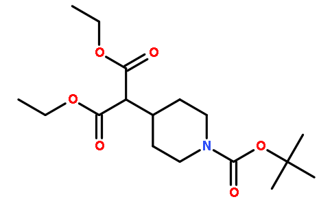 Diethyl 2-(1-(tert-butoxycarbonyl)piperidin-4-yl)malonate