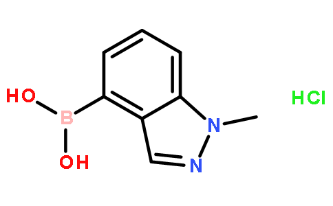 (1-Methyl-1H-indazol-4-yl)boronic acid hydrochloride