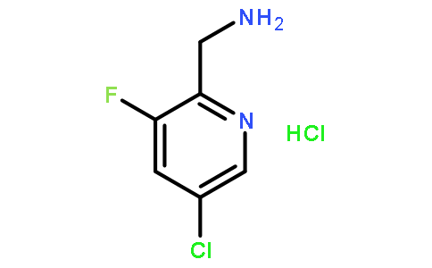 (5-chloro-3-fluoropyridin-2-yl)methanamine hydrochloride