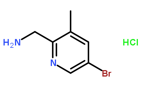 (5-bromo-3-methylpyridin-2-yl)methanamine hydrochloride