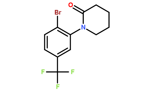 1-(2-Bromo-5-(trifluoromethyl)phenyl)piperidin-2-one