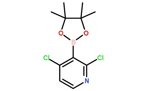 2,4-dichloro-3-(4,4,5,5-tetramethyl-1,3,2-dioxaborolan-2-yl)pyridine
