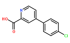 4-(4-氯苯基)吡啶-2-甲酸