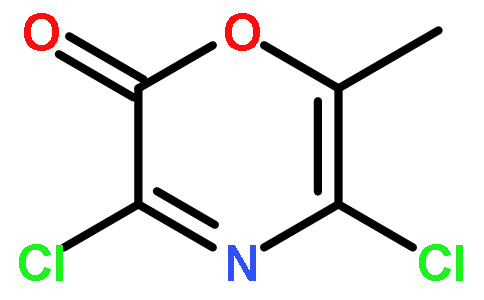 2H-1,4-Oxazin-2-one, 3,5-dichloro-6-methyl-