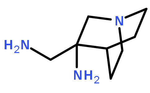 3-(aminomethyl)quinuclidin-3-amine