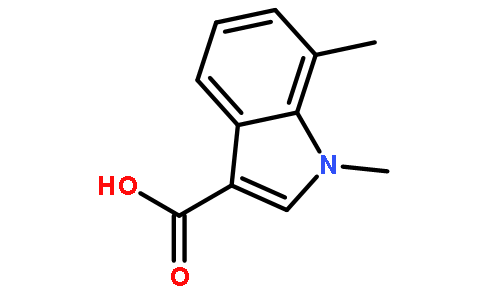 1H-INDOLE-3-CARBOXYLIC ACID,1,7-DIMETHYL-