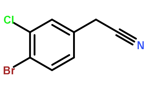 2-(4-bromo-3-chlorophenyl)acetonitrile