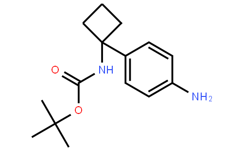 tert-Butyl (1-(4-aminophenyl)cyclobutyl)carbamate