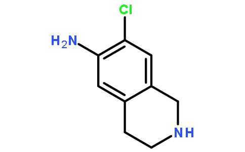7-chloro-1,2,3,4-tetrahydroisoquinolin-6-aMine