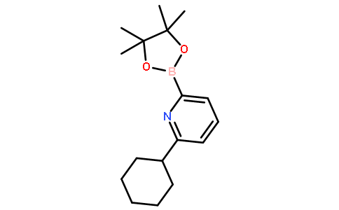 6-(Cyclohexyl)pyridine-2-boronic acid pinacol ester