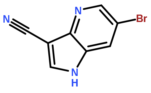 6-Bromo-1H-pyrrolo[3,2-b]pyridine-3-carbonitrile