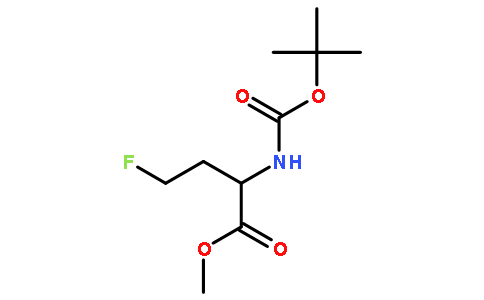 methyl 2-(tert-butoxycarbonylamino)-4-fluorobutanoate