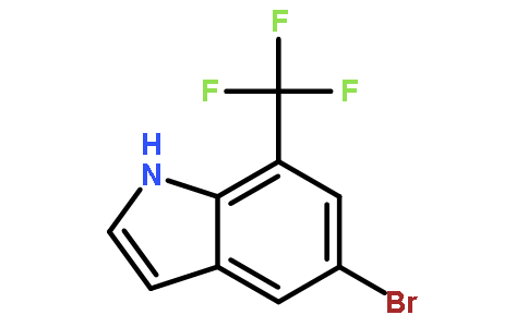 5-bromo-7-(trifluoromethyl)-1H-indole