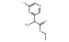 ethyl 2-aMino-2-(6-chloropyrazin-2-yl)acetate