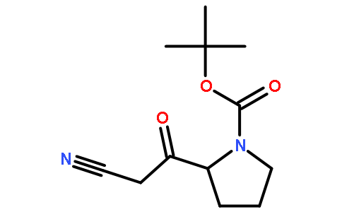 (R)-tert-butyl 2-(2-cyanoacetyl)pyrrolidine-1-carboxylate