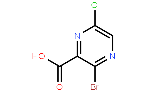 3-Bromo-6-chloropyrazine-2-carboxylic acid