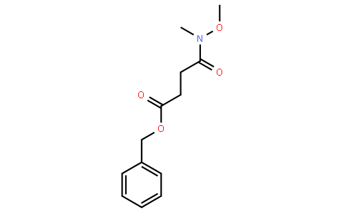 benzyl 4-(methoxy(methyl)amino)-4-oxobutanoate