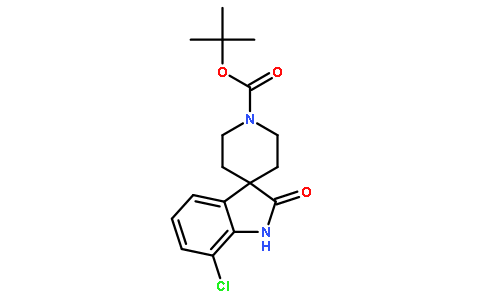 tert-Butyl 7-chloro-2-oxospiro[indoline-3,4'-piperidine]-1'-carboxylate